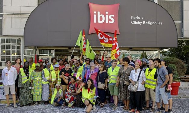 Grève des femmes de chambres de l&rsquo;IBIS Batignolles : nouveau rassemblement samedi 7 septembre à midi !