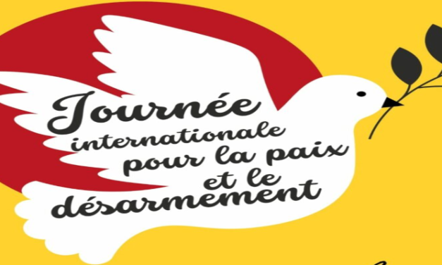 Pour son avenir, l’humanité n’a d’autre chemin que la Paix