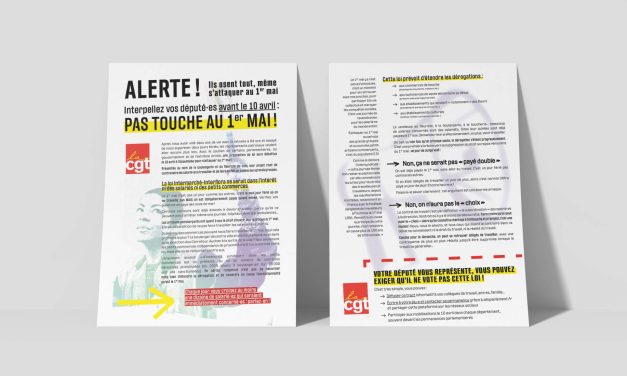 Alerte ! Ils osent tout, même s’attaquer au 1er mai !