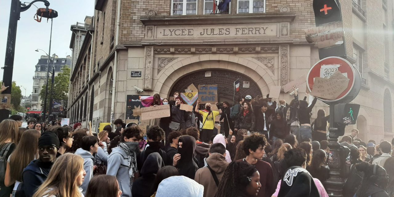 Appel intersyndical à manifester le 6 octobre pour les revendications portées par les lycéen·es
